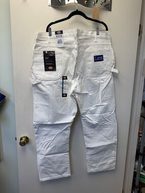 Dickies White Relaxed Men’s Painter Jeans